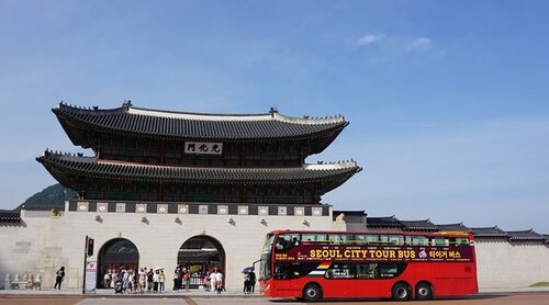 autobus turistico della città di seoul