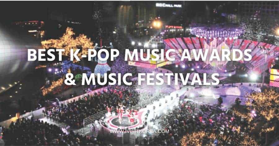 Best K-pop Awards and Music Festivals Featured Image (1)