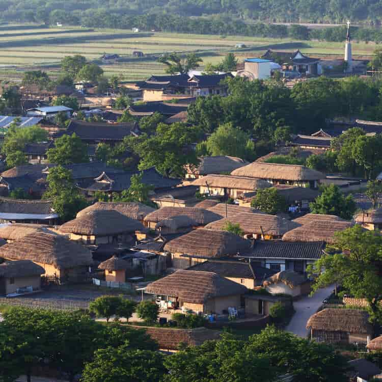 หมู่บ้านประวัติศาสตร์เกาหลี ฮาโฮและยางดง
