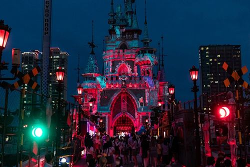 Magic Island in Lotte World Horror Halloween
