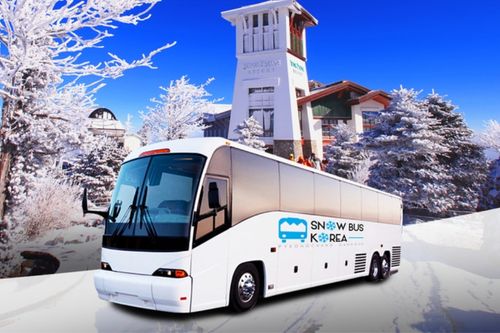 Bus navetta della stazione sciistica di Seoul Alpensia Yongpyong
