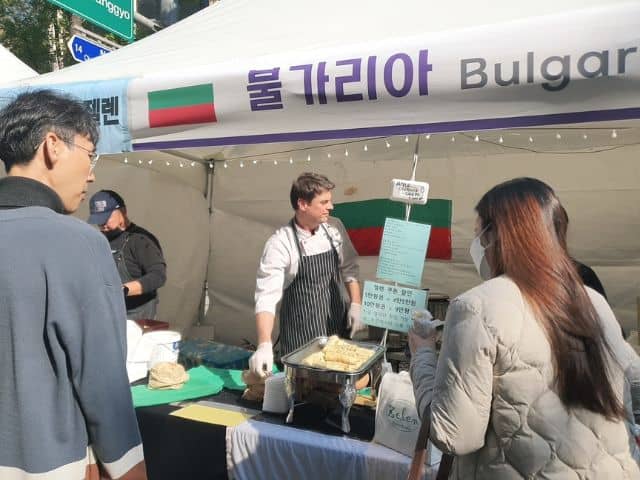 Seoul Friendship Festival Bulgaria Food Stall