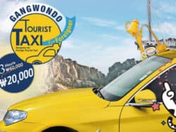 [Taxi Tour] Gangneung Taxi tour (3 Hours)