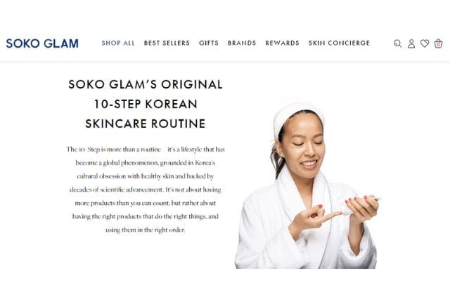Routine di cura della pelle coreana in 10 fasi