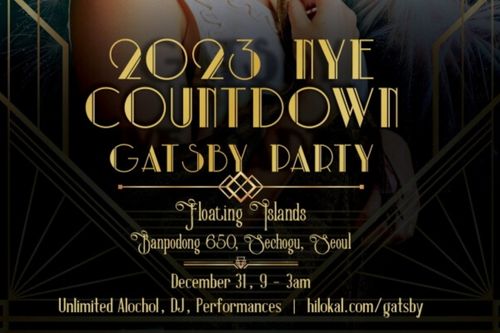 Pesta Hitung Mundur Tahun Baru Gatsby