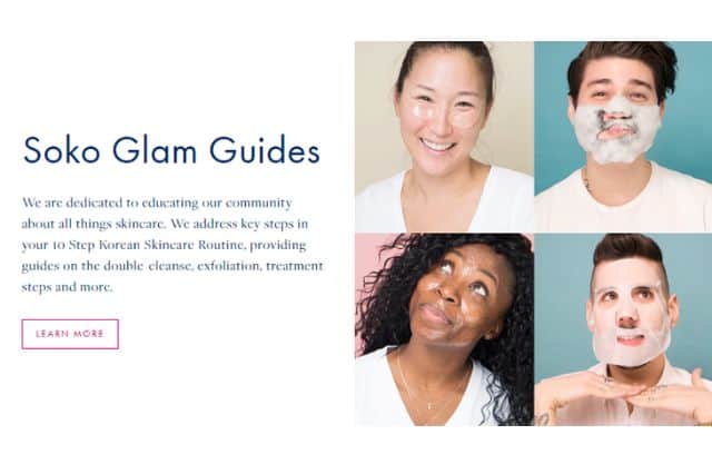 Guida alla cura della pelle coreana di Soko Glam
