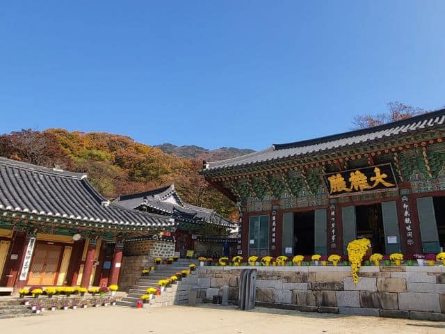 Tempio di Gapsa a Chungcheongnam-do
