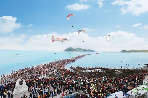Festival Jalan Laut Keajaiban Jindo
