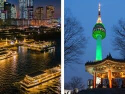 Han River Cruise and N Seoul Tower Tour