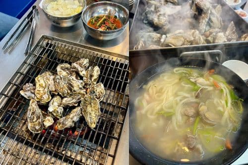 Makanan laut di Boryeong