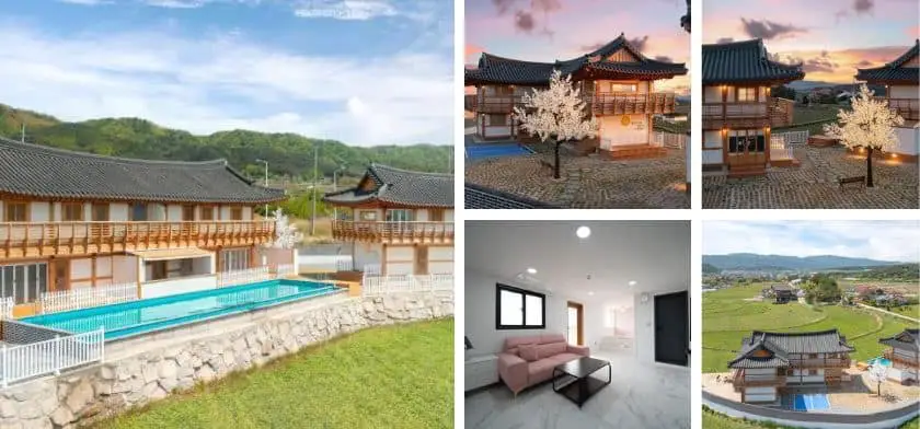 Villa Midam Hanok con piscina