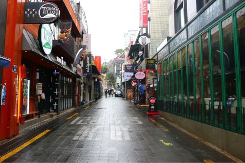 Itaewon Street in Seoul