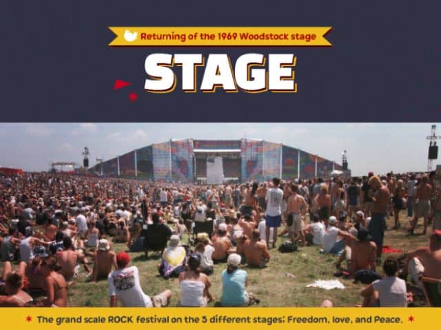 Woodstock Music and Art Fair 2023 Stages