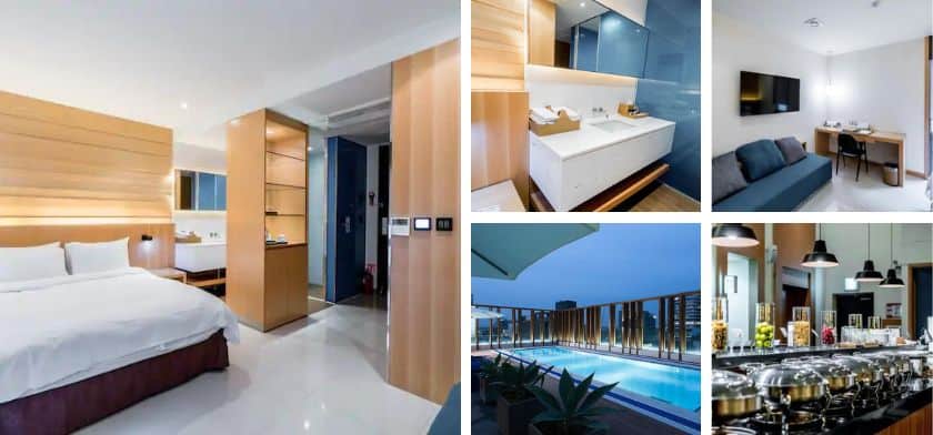 ห้องพักในโรงแรมหรู airbnb กังนัม