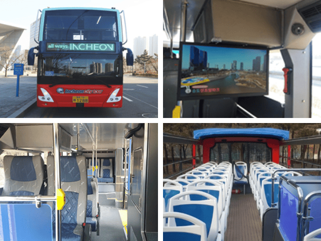 Autobus turistico della città di Incheon