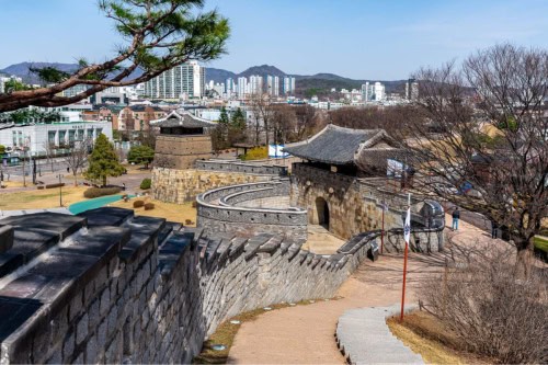 ทัวร์หมู่บ้านพื้นเมืองเกาหลี ซูวอนฮวาซอง และฟาร์มอันซอง จากโซล