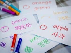 ชั้นเรียนภาษาเกาหลี