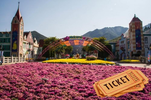 Biglietto per il parco tematico Seoul Land