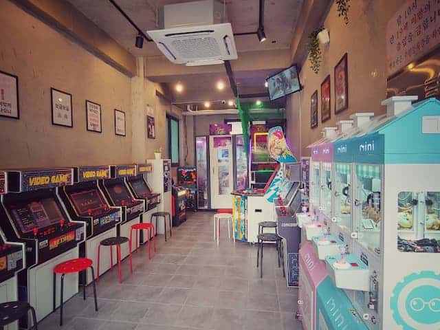 Gioco arcade Comcom a Yeonnamdong