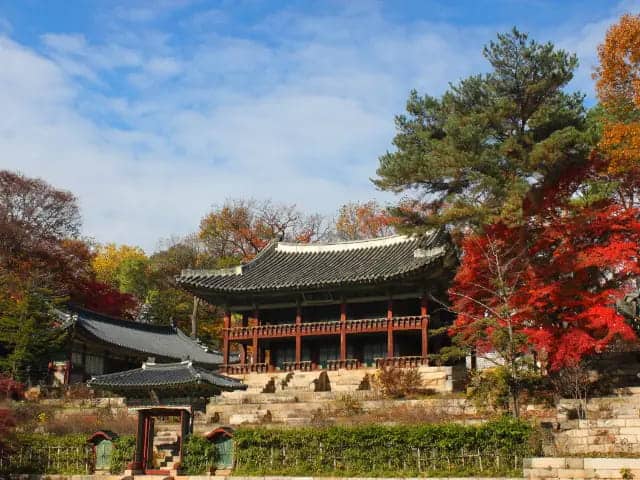 Changdeokgung in autumn