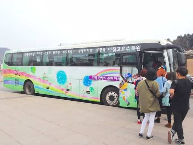Gapyeong City Tour Bus