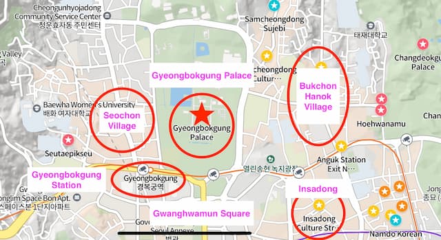 How to get to Gyeongbokgung Palace in Seoul