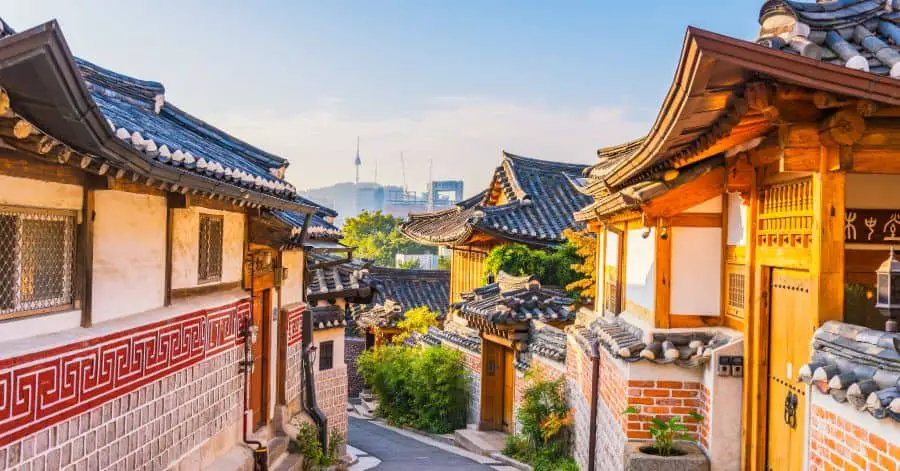 Bukchon Hanok Village in Seoul