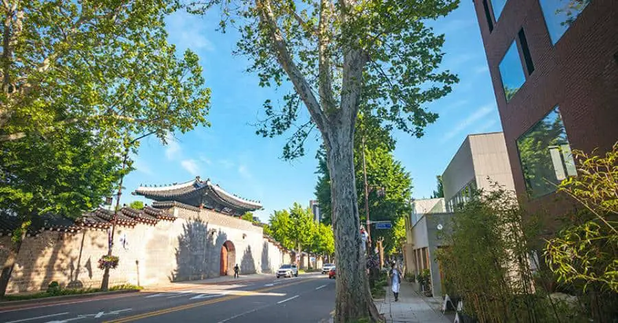 Seochon village in Seoul