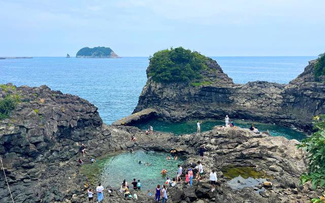Hwangwuji Haean (Costa) 황우지해안 en la isla de Jeju
