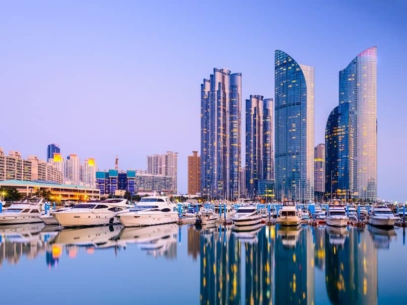 Sail a Haeundae Yacht at Sunset or Night