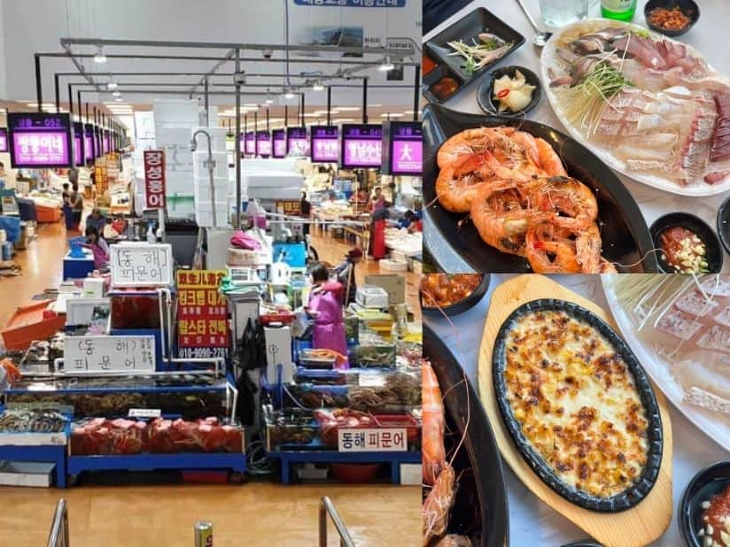 Taste Ocean-Fresh Seafood at Noryangjin Market