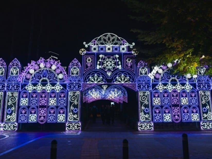 Experience Winter Lights at Seokchon Lake Luminarie Festival