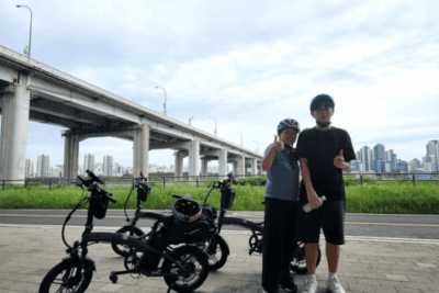 Tour in bicicletta sul fiume Han a Seul