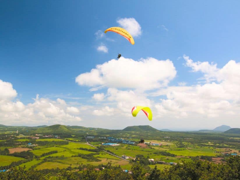 Fly High on a Tandem Paragliding Adventure in Jeju