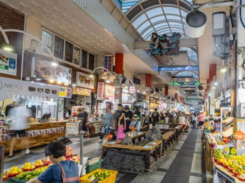 Eat Local at Seogwipo Maeil Olle Market