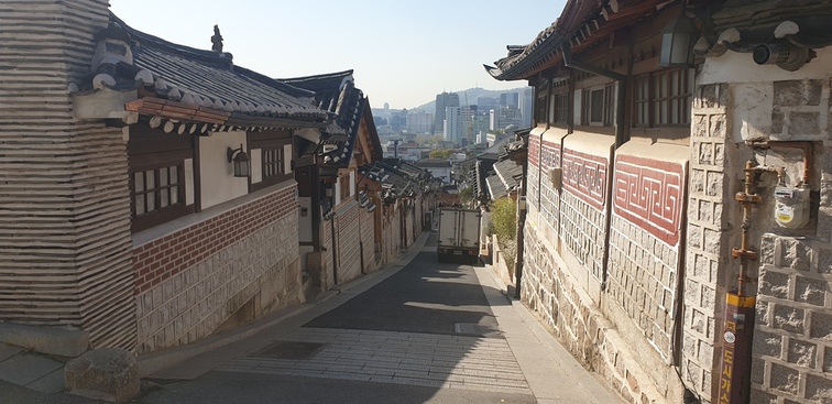 หมู่บ้าน Bukchon Hanok street_2
