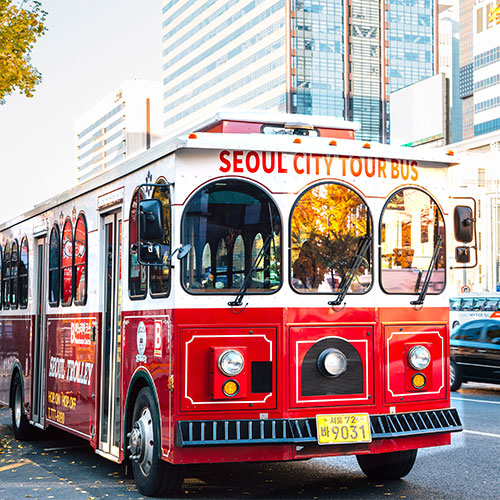 Bus Tur Kota Seoul